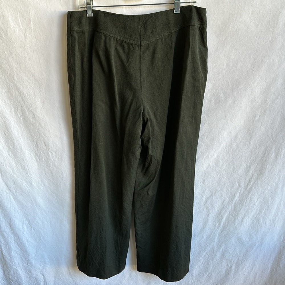 Talbots Petites green lined wool pants, size 14 - Picture 5 of 9